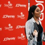 Gabby Douglas Instagram - so excited to team up with @JCPenney to surprise deserving teens from @StepUpWomensNetwork with $500 shopping sprees so they can get everything they need to head back to school with confidence. #AllAtJCP 💕