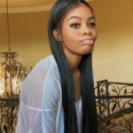 Gabby Douglas Instagram - no more bangs. now my forehead can feel the breeze