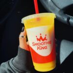 Gabby Douglas Instagram - always on the go with @smoothieking 💛🧡 what’s your favorite smoothie?