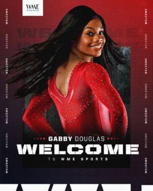 Gabby Douglas Instagram - WME Sports is proud to announce that we have signed three-time Olympic Gold Medalist Gabby Douglas.
 
In 2012, Gabby was part of the "Fierce Five" USA gymnastics team and became the first woman of color to win the Olympic All-Around Gold Medal and an Individual All-around Gold Medal. Four years later, in 2016, Gabby returned to the Olympic Games in Rio De Janeiro, where she helped the United States win a consecutive gold medal – her third – as a member of the "Final Five."
 
After taking a hiatus from gymnastics, Gabby recently announced her comeback to gymnastics and is training hard with her eyes on the 2024 Olympics in Paris.
 
Welcome to the family, Gabby!