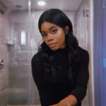 Gabby Douglas Instagram - 🖤👾👽🎱🎥📞📸👜