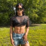 Gabby Douglas Instagram - “we have coachella at home”