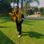 Gabby Douglas Instagram - awkwardly celebrating 1M on tiktok. love u guys if you guys want to see some cool/intersting content. follow meh 😙