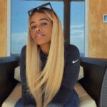 Gabby Douglas Instagram - hey. who’s the blonde?