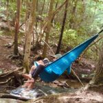 Gabby Petito Instagram - Fun fact: I was actually terrified to sit in the hammock above this little waterfall! 🧃 #hikingadventures #outsideisfree
