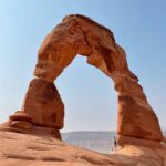 Gabby Petito Instagram – On a calm Monday morning, @bizarre_design_ and I decided to take the highly trafficked hike to the Delicate Arch. 
Not sure if it’s because it was 7ᴀᴍ on a Monday, but there actually were not as many people on the trail as I expected. After waiting on a short line for someone to generously take our photo, @bizarre_design_ and I made our way to the other side of arch (sᴇᴇ ɴᴇxᴛ ᴘᴏsᴛ) 
We also camped for one night in Devils Garden with the cover off of our tent to fall asleep watching the stars, trying to catch a glimpse of the Perseid meteor shower 
🌌
𝐹𝑢𝑛 𝐹𝑎𝑐𝑡 → I did not edit any of these photos (except maybe to brighten the exposure slightly) but only one person in the background of the last slide! 
Also, during our hike I stepped off the trail up onto bare rock, just to take a photo of the view out of everyone’s way of the path, and a very nice man who I believe worked for @rei stopped everyone in their tracks and commented about my shoes asking me how I liked them, I felt like I was giving a small presentation to everyone crowding around waiting to continue on the path, all looking up at me while I’m standing on this rock describing how awesome these shoes have been!  especially hiking with them on the #appalachiantrail while @bizarre_design_ hikes barefoot! 
⌓ ͙⁺˚*･༓☾ side note ˚ this is not sponsored or an ad, although I wish it was (@rei )… But basically ALL of our hiking and camping gear, and also our van life essentials are all from @rei #reicoop 
#archesnationalpark #nps