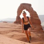Gabby Petito Instagram – On a calm Monday morning, @bizarre_design_ and I decided to take the highly trafficked hike to the Delicate Arch. 
Not sure if it’s because it was 7ᴀᴍ on a Monday, but there actually were not as many people on the trail as I expected. After waiting on a short line for someone to generously take our photo, @bizarre_design_ and I made our way to the other side of arch (sᴇᴇ ɴᴇxᴛ ᴘᴏsᴛ) 
We also camped for one night in Devils Garden with the cover off of our tent to fall asleep watching the stars, trying to catch a glimpse of the Perseid meteor shower 
🌌
𝐹𝑢𝑛 𝐹𝑎𝑐𝑡 → I did not edit any of these photos (except maybe to brighten the exposure slightly) but only one person in the background of the last slide! 
Also, during our hike I stepped off the trail up onto bare rock, just to take a photo of the view out of everyone’s way of the path, and a very nice man who I believe worked for @rei stopped everyone in their tracks and commented about my shoes asking me how I liked them, I felt like I was giving a small presentation to everyone crowding around waiting to continue on the path, all looking up at me while I’m standing on this rock describing how awesome these shoes have been!  especially hiking with them on the #appalachiantrail while @bizarre_design_ hikes barefoot! 
⌓ ͙⁺˚*･༓☾ side note ˚ this is not sponsored or an ad, although I wish it was (@rei )… But basically ALL of our hiking and camping gear, and also our van life essentials are all from @rei #reicoop 
#archesnationalpark #nps