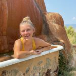 Gabby Petito Instagram - I took a very relaxing nap here シ 🍐🍸 ☀︎︎ . #mystichotsprings #hotsprings #naturallife #vanlife #vanlifetravels #nomadlife #zen #meditation