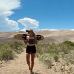Gabby Petito Instagram – Bikini bottom isn’t the only place there’s sandy cheeks 🌵☀️
ت
➪ swipe to see me fall on my butt 
#vanlifetravel