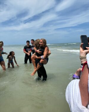 Gabi Butler Instagram - TAKE ME TO THE WATER 😍😭🥹 I AM SO BEYOND PROUD OF ALL OF YOU!!!!!!! the routine you guys put out was hands down one of the most beautiful routines i’ve ever seen…. Literally brought tears to my eyes. It makes my heart so full to see you guys fulfill your dreams and goals…. I love you guys with all my heart 🙏🏽 all I can say is FIOFMU baby