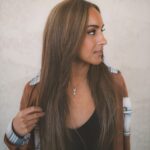 Gabi Butler Instagram - hair done by @nbkhair 🤍 thank you peter for making me feel like 1 million bucks 🙏🏽 you truly are amazing