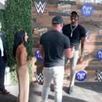 Gabi Butler Instagram - It’s goin down here in Nashville at SUMMER SLAM💥👊🏽🔥💪🏽 @wwe thank you so much for the amazing night. It was so cool seeing it in person for the first time. Truly something I will never forget… met some amazing people and made some new friends 🤍💕