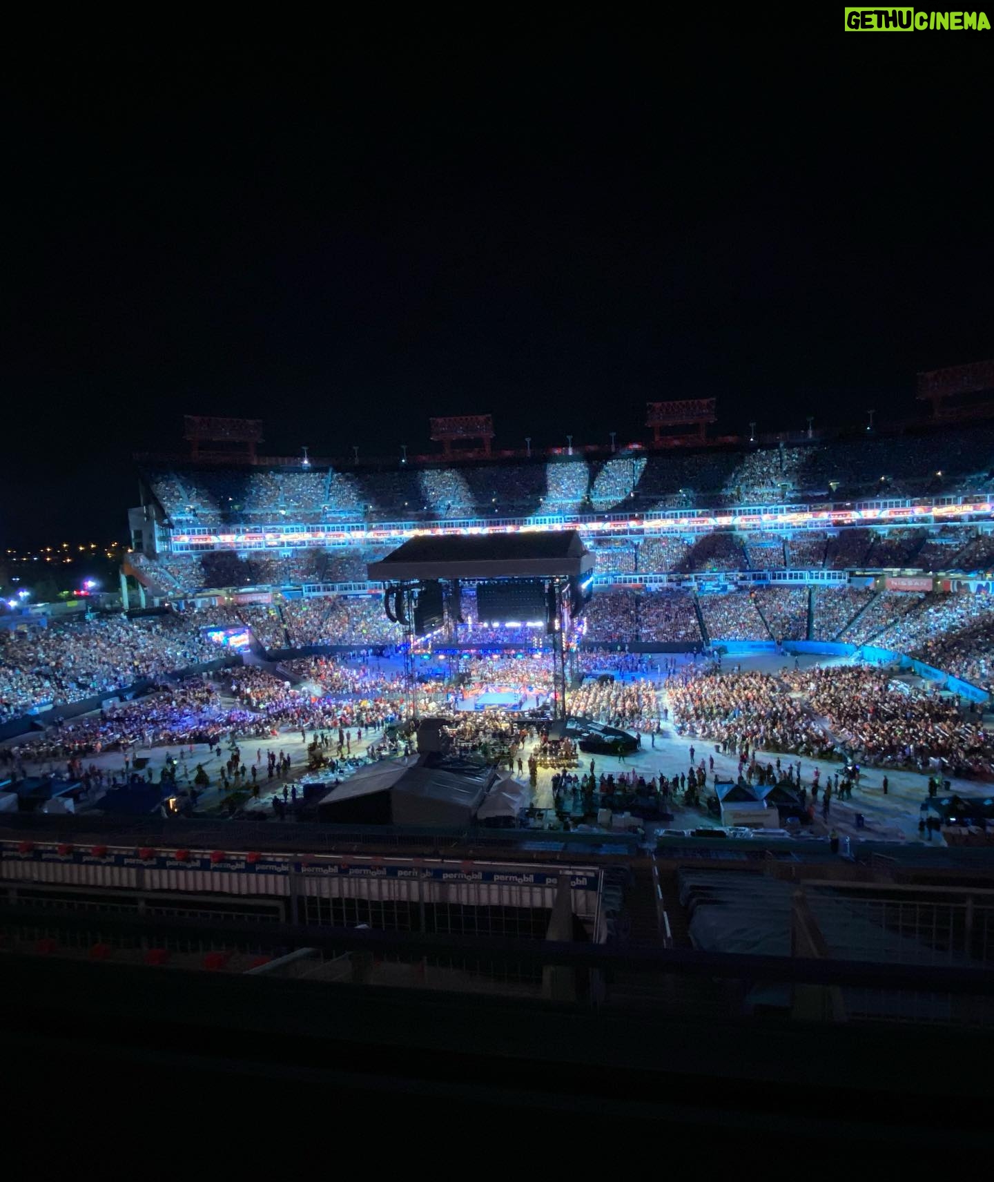 Gabi Butler Instagram - It’s goin down here in Nashville at SUMMER SLAM💥👊🏽🔥💪🏽 @wwe thank you so much for the amazing night. It was so cool seeing it in person for the first time. Truly something I will never forget… met some amazing people and made some new friends 🤍💕
