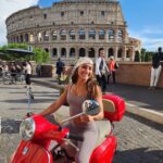 Gabi Butler Instagram - This experience was absolutely unforgettable…. first thing I would like to say is thank you, thank you, thank you @scooteromatours for this amazing day 🤍 you guys not only made me feel special, but the rest of my family as well 🙏🏽 You all have a heart of gold and I can’t thank you enough for giving us the most wonderful day! Definitely the highlight of our trip in Rome. If you guys ever come to the U.S. i’m taking you on my tour, which is jet skis and boats 😉😂 until next time ❤️