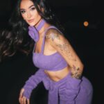 Gabi Melim Instagram - muito amor por esses registros do último show 💜 // coisa mais linda osasco!!!
