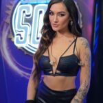 Gabi Melim Instagram – liga a televisão meu povooo!!!! sempre bom voltar @caldeiraocommion pensa num programa que eu amo 🤍@marcosmion tamo junto querido #NovaBad