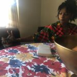 Gabourey Sidibe Instagram - Happy Bornday to Aaron’s favorite auntie, my favorite friend and Brandon’s favorite co-conspirator, @kperryjr !!! She’s the funniest person I know, the owner and proprietor of @ancestral.whisper and as busy as she is, she always makes time to laugh at a cat! Can’t wait to celebrate 40 more years and 40 more lifetimes with her!