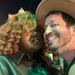 Gabourey Sidibe Instagram - Happy Valentine’s Day to the love of my life @brandontour!!!! We’ve spent the last 5 VDays together and every year the best gift you can ever give me, is yourself. Thank you for all the love and laughs and cuddles while watching tv. You are my favorite and I can’t wait to conquer every battle with you my love 💖 💖💖💖💖💖💖💖💖💖
