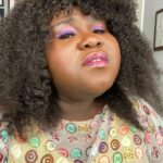 Gabourey Sidibe Instagram - 1 day I’ll lurrrn to apply eyelashes on my own.... not today but someday.
