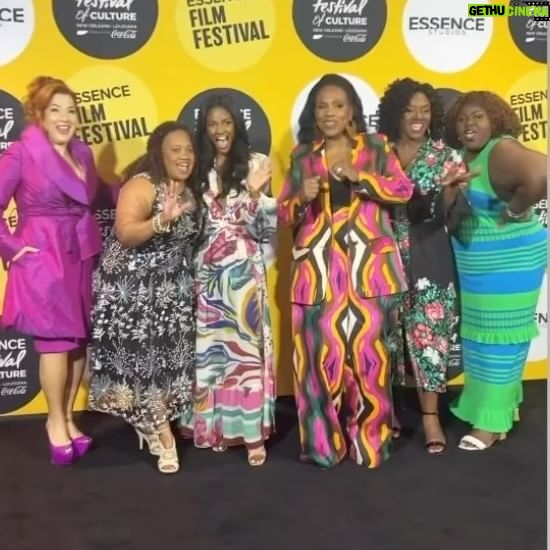 Gabourey Sidibe Instagram - We had bomb ass time down in Nโawlins for @essencefest!!! I got to join some of my favorite entertainers and discuss all things @prankpanelabc, while enjoying all the beauty New Orleans has to offer with my boo @brandontour! STYLED BY @kellyaugustine ๐๐ฟโโ๏ธ: @theglamdiaryy ๐: @simplycre8eve ๐: @ofuure & @neverfullydressed