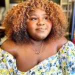 Gabourey Sidibe Instagram - Baby the hair ( @misscopeland310 ) the makeup ( @tobyfleischman ) this top (styled by @kellyaugustine ) and the lighting really teamed up on my ass!