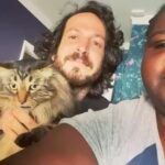 Gabourey Sidibe Instagram - It’s the 3 year anniversary of @brandontour and I adopting our Pandemic Baby @derrelljermainedupree! Aaron has yet to forgive us….. 🎉🎉🎉🎉🎉🎉🎉🎉
