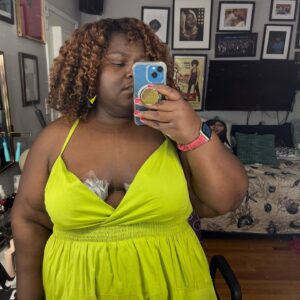 Gabourey Sidibe Instagram - How y’all be doin Boob Tape? I might need to take a class.