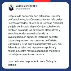 Gabriel Boric Instagram - 