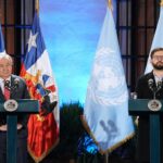 Gabriel Boric Instagram - Bienvenido a nuestro país @AntonioGuterres y a todos los Jefes Ejecutivos de las Naciones Unidas. Es un honor para Chile ser el primer país latinoamericano escogido como sede de la reunión de los más altos representantes de la @ONU_es. Su visita es reflejo de la fructífera colaboración y compromiso de Chile con el Sistema de Naciones Unidas y, al mismo tiempo, del gran aporte que este organismo ha realizado a nuestro país.