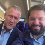 Gabriel Boric Instagram - Avanzamos con Trenes para Chile!