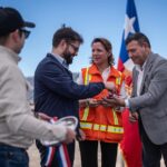 Gabriel Boric Instagram - Inauguramos Bess Coya de Engie Chile, el parque de almacenamiento de energía renovable más grande de América Latina, un proyecto que me da mucha alegría porque nos habla de cómo avanzamos en descarbonización y los desafíos de la crisis climática, tarea que como Gobierno hemos asumido con profunda convicción. Que este parque sea un recordatorio constante de que cuando trabajamos juntos un futuro mejor nos aguarda.
