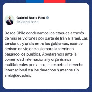 Gabriel Boric Instagram - 