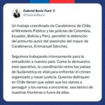 Gabriel Boric Instagram -