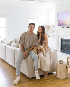 Gabriel Conte Instagram - y’all… our move to nashville is complete y’all. officially live in the south y’all. and y’all don’t even understand how excited i am to wake up one day in the near future saying y’all unironically with a southern twang wearing cowboy boots to take my horse on a walk…y’all 🤠 #yall photo: @ninabrockphoto