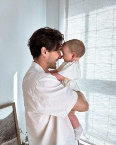 Gabriel Conte Instagram - beautiful first Easter with this one. this new little life in our family was such a reminder of Jesus’ life he gave and resurrected for us. hope yesterday was amazing for all of you!