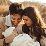 Gabriel Conte Instagram - took our first family christmas photos 🥹