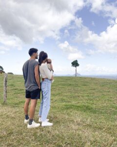 Gabriel Conte Instagram - took a detour to show makaiah a special place today 🥰 so so sweet