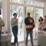 Gabriel Conte Instagram - jess is officially a citizen of the USA!! this moment was at the party we through last month with our friends to celebrate. when it came time for the national anthem we didn’t have a flag around besides the one @zacharystaines was wearing… so we sang directly to him lol! if you’ve been following us for a while you probably know all the trouble we went through getting jess’ residency and how she couldn’t return to australia for 2.5 years. jess posted a video about all this a few weeks ago, but we didn’t really share here. so figured i should do it sooner than later haha