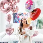 Gabriela Castrovinci Instagram - Best Bday Ever just because is the first of many birthdays with my son🎈I still can’t believe I’m a mother 👩🏽‍🍼#happy35thbirthday