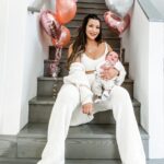 Gabriela Castrovinci Instagram - Best Bday Ever just because is the first of many birthdays with my son🎈I still can’t believe I’m a mother 👩🏽‍🍼#happy35thbirthday