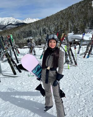 Gabriela Castrovinci Instagram - ☃️🏂🌨️⛷️
