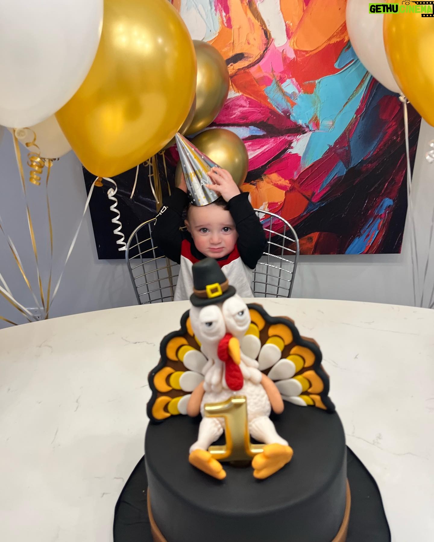Gabriela Castrovinci Instagram - Happy 1st birthday to my little one! Exactly one year ago to this day, I received the greatest gift of my life yet: a beautiful baby boy of my own! Before you even entered this world, my sweetheart, I already loved you with all of my heart. This crazy bond between a mother and her son is like no other, and after just one short year it’s already clear to me that you are the most important being in my world! I’m wishing you a happy 1st birthday, my special son Armani Mateo Goforth!