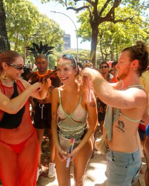 Gabriela Fadel Instagram - Nunca não é carnaval