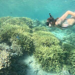 Gabriela Fadel Instagram - Esse ano eu escolhi passar meu aniversário fazendo uma expedição de 6 dias de barco pelas Filipinas. Eu passei a virada do dia 17 de abril com parabens cantado em grego, enquanto eu nadava pelad4 em uma praia deserta cheia plânctons bioluminescences com pessoas que eu tinha conhecido a poucos dias atrás. Passei meu aniversário nadando com tartarugas, vendo tubarão-baleia, sem Internet nem sinal de celular, almoçando 2 vezes porque a comida era boa demais para não repetir, convidando novos amigos pra passar o Carnaval no Rio, dormindo em tendas de bambu na praia, sendo queimada por plânctons, tomando banho gelado com pouca água, rindo de tudo e grata. Grata pela vida que eu escolhi, por tudo que eu vivo, por todas as pessoas novas incríveis que conheço, pelas pessoas antigas que estão sempre no meu coração, pelos lugares lindos que eu vou. É bom demais ser eu e enxergar o mundo pelos meus olhos. Como é bom ser curiosa, romântica e boba e poder sempre ter um filtro rosado em tudo que eu vivo. Feliz aniversário pra mim.