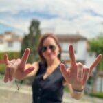 Gabriela Platas Instagram - Si no lo van a dar todo, mejor nadota! ¡Sean felices! 🤘🏻