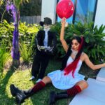 Gabriela Sari Instagram - Halloween Birthday🎃🎂👻🎉 Un poco del finde cumpleañero Familia, amigos ,el rédalo de la vida ♥️ Gracias por acompañarme siempre ☀️ @tarotrodante @wheniwishentretenimiento @sisucafeva @majomartincakes @annier_catering @cotillonmayoristaolivia @maguistyle_. @el.rincon.de.valentina