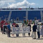 Gabriella Pizzolo Instagram – the Hampton Classic got a visit from all of us supporting the @equusfoundation for their show opening! loved working with the new veterinary school at LIU promoting animal rescue, rights and adoption! also swipe to meet an equine friend of mine!!! #opttoadopt
