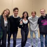 Gabriella Pizzolo Instagram - the weekend of a lifetime at #strangercon with some familiar faces! thank you for the memories, Chicago!!
