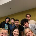 Gabriella Pizzolo Instagram - Beethoven: Live in Concert is only a week and a half away! check out @bvnthemusical and get your tickets today! swipe for a sneak peek of rehearsal shenanigans and some amazing press photos from @takeabowpodcast ⭐️