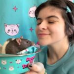 Gabriella Pizzolo Instagram - WARNING: adorable pet! this Sunday, #StupidPetTricks with Sarah Silverman will take over on @TBSnetwork. my pets may be different than some, but they know a bunch of tricks! looking cute is the main one, but swipe to see a trick at the end and be sure to tune on Sunday!